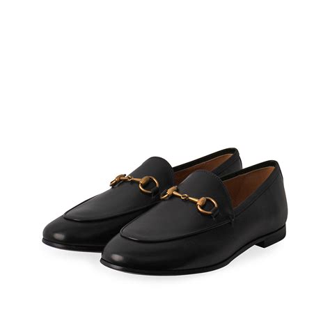 gucci jordan leather loafers